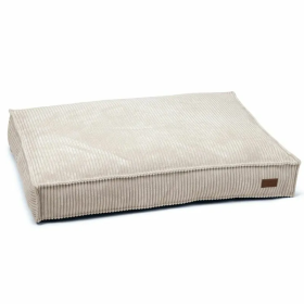 matelas pour chien gris clair en velours cotelé Designed by Lotte