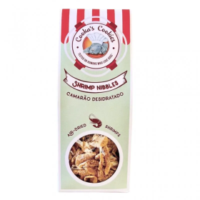 friandises chien grignotage de crevettes Cooka's Cookies dans emballage
