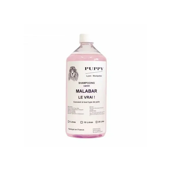 shampooing pour chien Malabar PUPPY 1L
