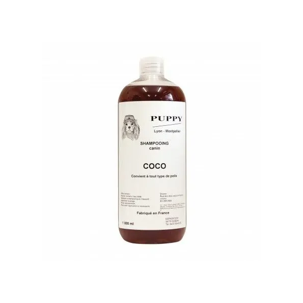 shampooing pour chien coco PUPPY 1L