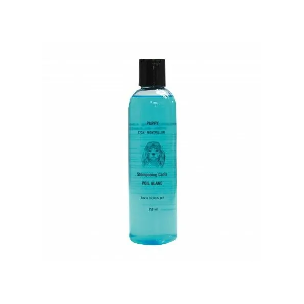 shampooing pour chien à poils blancs PUPPY 250 ml