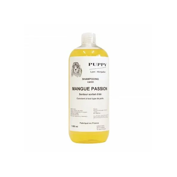 Shampooing Pour Chien Mangue Passion PUPPY 1L