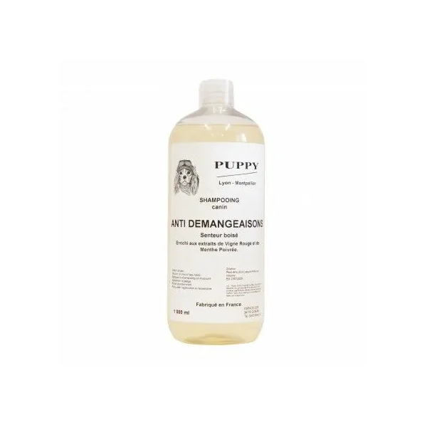 shampooing pour chien anti-démangeaison PUPPY 1L