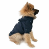 chien portant le trench-coat pour chien bleu claris Pinkaholic