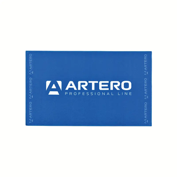 serviette en microfibre pour chien artero coloris bleu