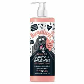 shampooing pour chien conditionneur luxury 2 en 1 Bugalugs 500 ml