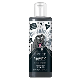 shampooing pour chien au charbon best in breed Bugalugs 250 ml