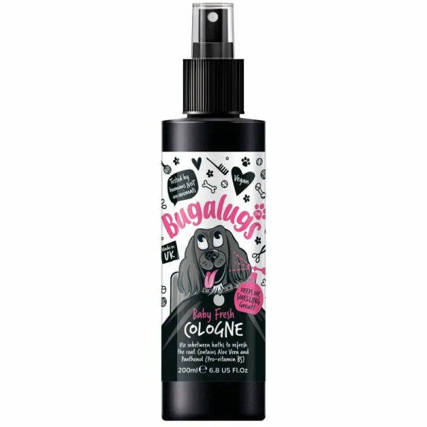 eau de cologne pour chien baby fresh bugalugs