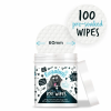 Boîte de 100 lingettes yeux pour chien eye wipes bugalugs
