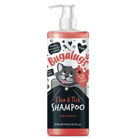 Shampooing pour chat insectifuge Flea and Tick Bugalugs 500 ml