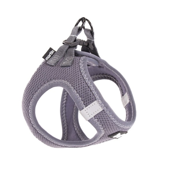 harnais pour chat gris anthracite mesh MARTIN SELLIER
