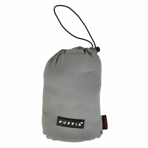 sac de transport de la doudoune pour chien grise ultralight puppia