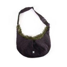 sac de transport pour chat kaki kangourou toudoudou martin sellier