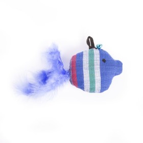 jouet pour chat poisson bulle bleu martin sellier
