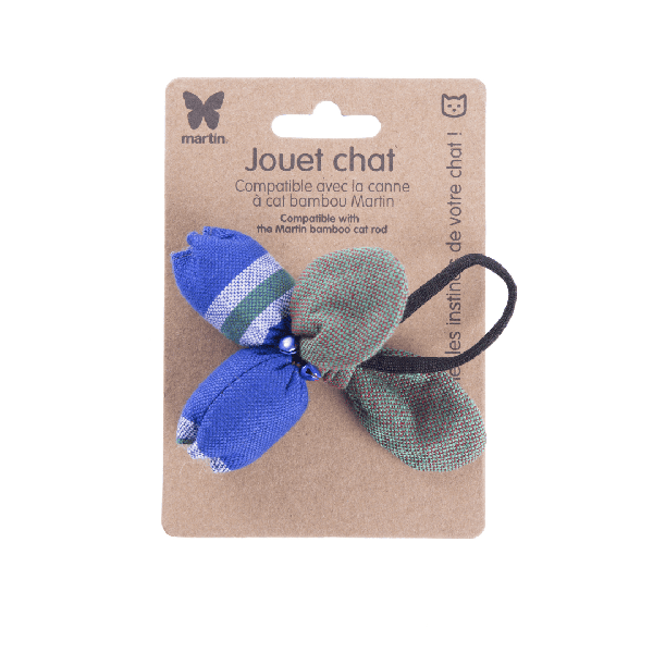 jouet pour chat fruit exotique bleu martin sellier avec emballage