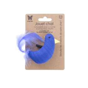 jouet pour chat poule bleu martin sellier avec emballage