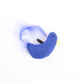 jouet pour chat poule bleu martin sellier