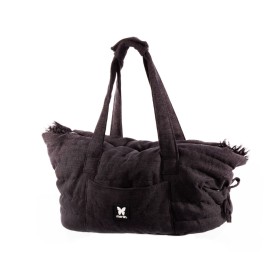 Sac de transport pour chien et chat noir couchette toudoudou MARTIN SELLIER