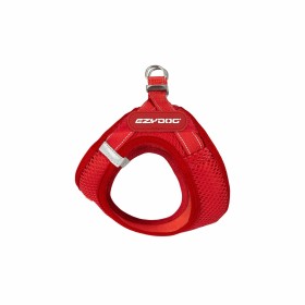 harnais chien rouge mesh formfit ezydog de profil