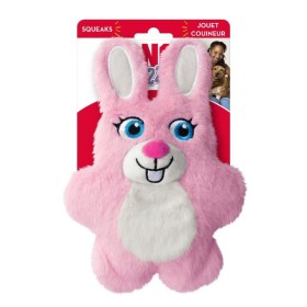 peluche pour chien snuzzles kiddos bunny kong avec étiquette