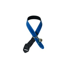 collier chat bleu collection reflectite martin sellier