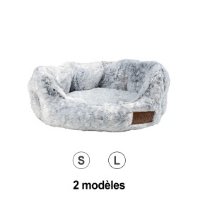 corbeille pour chien white panther doogy disponible en 2 tailles