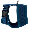 harnais chien bleu air mesh doogy de profil