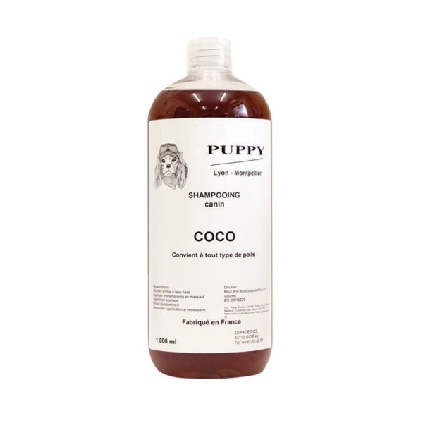 shampooing pour chien coco Puppy 1 L