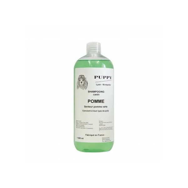 shampooing pour chien pomme Puppy 1 litre