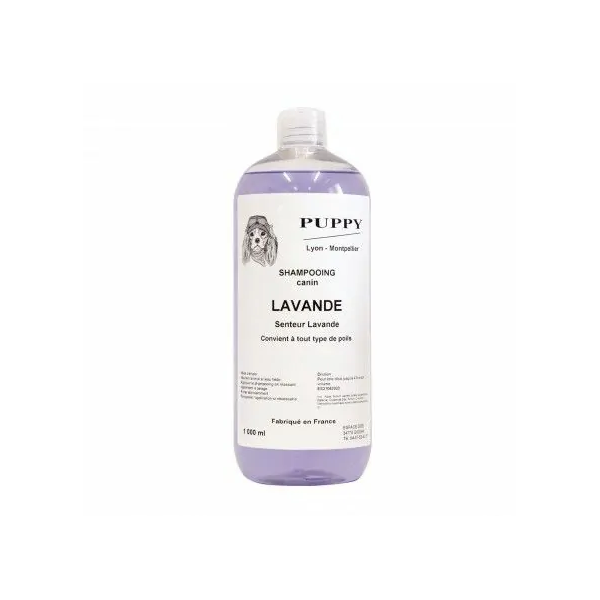shampooing pour chien lavande Puppy 1 litre