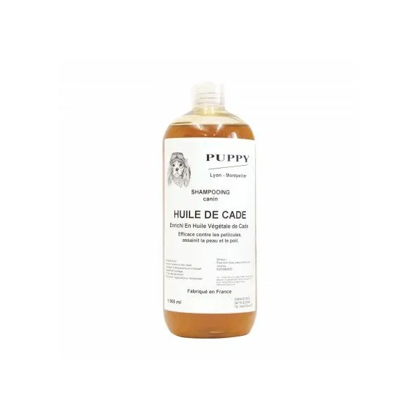 shampooing pour chien à l'huile de cade Puppy 1 litre