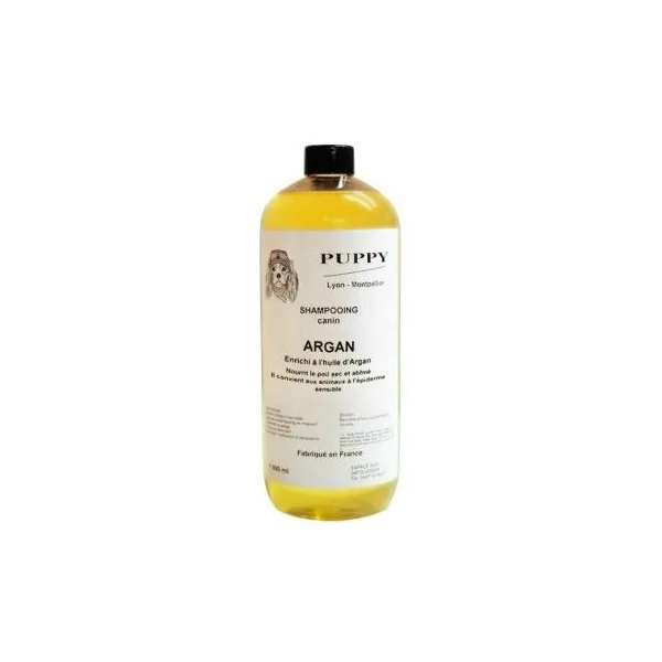 shampooing pour chien à l'huile d'argan Puppy 1 litre