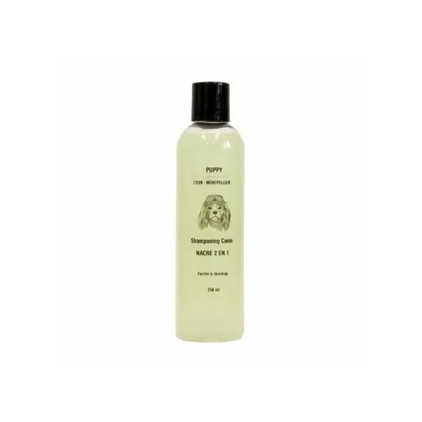 shampooing pour chien nacre 2 en 1 Puppy 250 ml