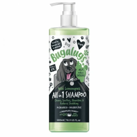 shampooing pour chien anti chute all in 1 wild lemongrass bugalugs 500 ml