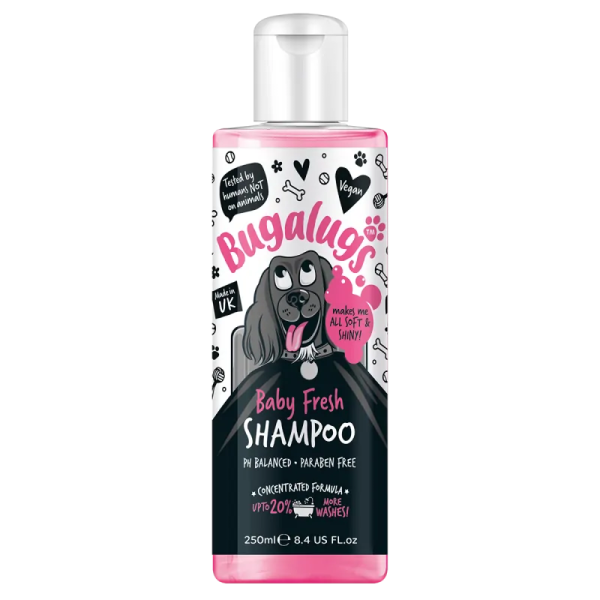 shampooing pour chiot baby fresh Bugalugs 250 ml