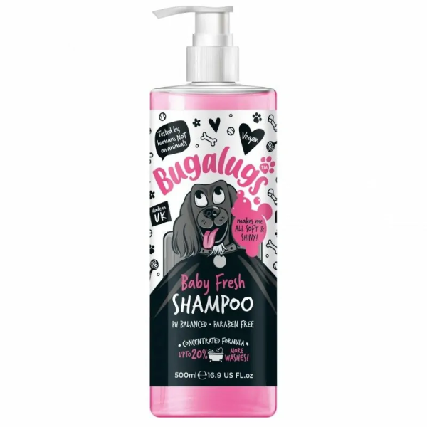 shampooing pour chiot baby fresh bugalugs 500 ml