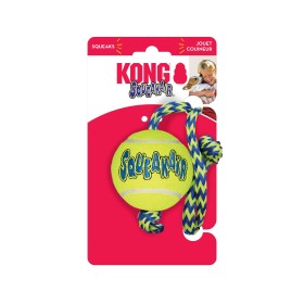 jouet chien squeaker ball corde kong avec emballage