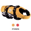 le gilet de sauvetage pour chien DFD Ezydog existe en jaune ou rouge