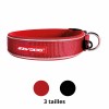 collier pour chien Neo Classic EZYDOG disponible en noir ou rouge