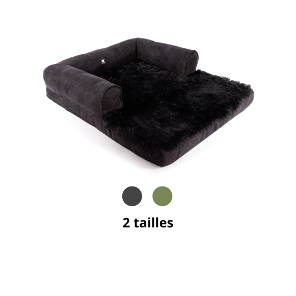 Sofa pour chien et chat collection toudoudou disponible en 2 couleur et 2 tailles