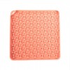 tapis de léchage en silicone carré rose pour chien et chat martin sellier