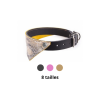 collier pour chien en cuir avec bandana malibu martin sellier disponible en plusieurs coloris et tailles