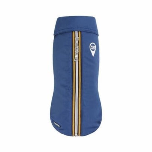 manteau imperméable pour chien wouapy bleu