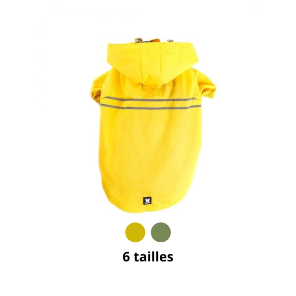 imperméable pour chien saint malo martin sellier disponible en plusieurs tailles et coloris