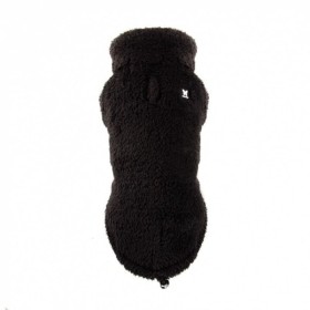 polaire pour chien noire douillette martin sellier