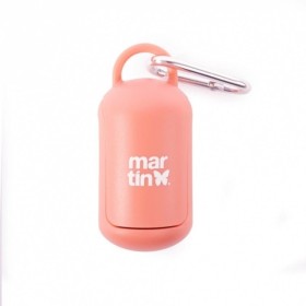 distributeur de sacs à crotte martin sellier en rose