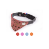 collier pour chat en cuir avec bandana miami martin sellier disponible en différents coloris