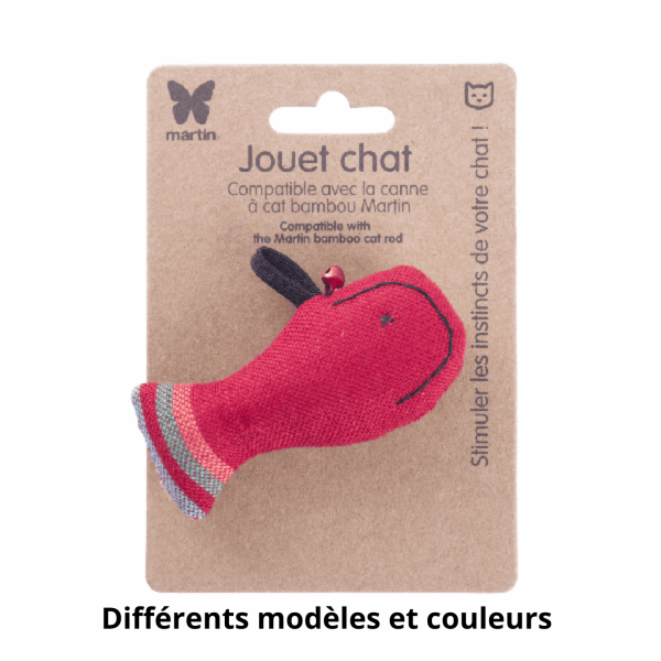 Jouet pour chat martin sellier disponible en différents modèles et coloris