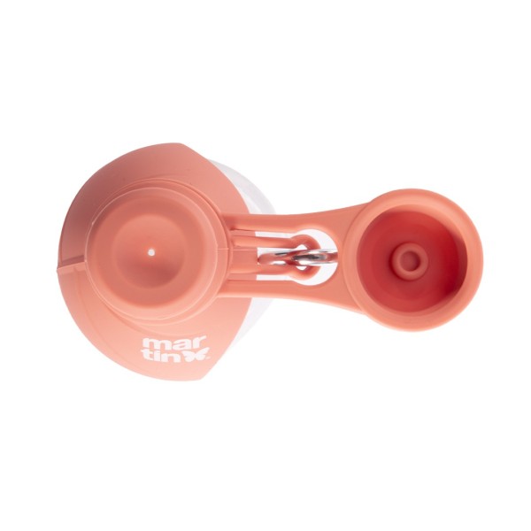 bouchon de la gourde pour chien et chat martin sellier en rose