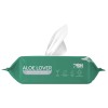 paquet des lingettes pour chien et chat aloe lover psh ouvert avec une lingette qui ressort